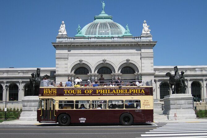 Hop On Hop Off Double Decker Bus Tour of Philadelphia - Transportation, Timing, and Group Size