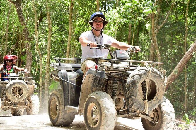 Horseback Ride, ATVs (Single), Cenote & Ziplines! Adrenaline & Nature Experience - Lunch and Return