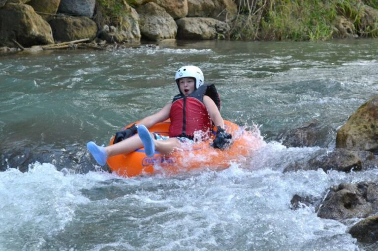 Horseback Ride, Blue Hole, Secret Falls & River Tubing Tour - The Main Attraction: River Tubing