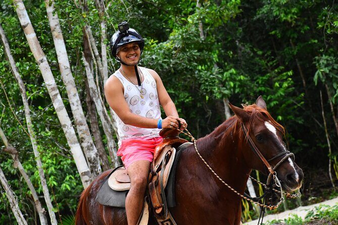 Horseback Riding, ATV (shared), Cenote & Zipline Combo 4X1 from Playa del Carmen - Who Will Love This Tour?