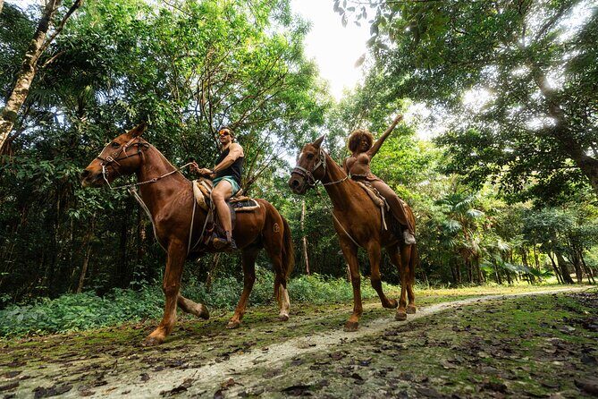 Horseback Riding with ATV, Zipline, Cenote and Tequila Tasting - Refresh and Recharge at the Cenote