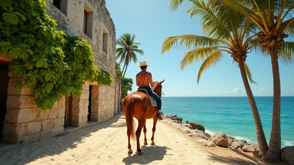 horseback coastal plantation adventure