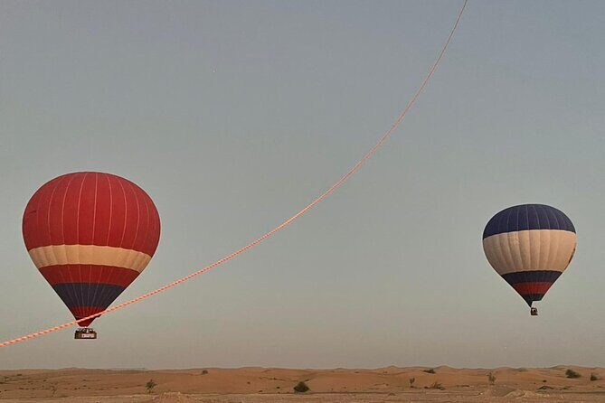 Hot Air Balloon Flight over the Dubai Desert - The Itinerary in Detail