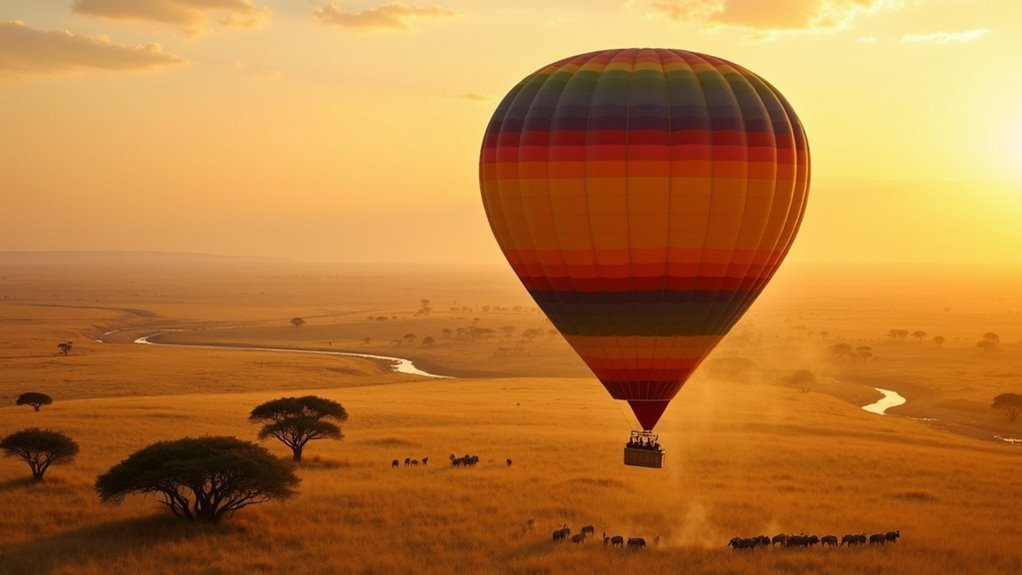 hot air balloon safari