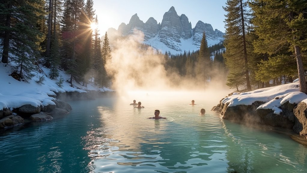 hot springs rugged versus modern