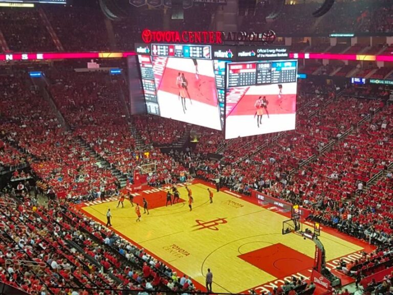 Houston: Houston Rockets NBA Basketball Game Ticket - The Venue: Toyota Center and Its Unique Design