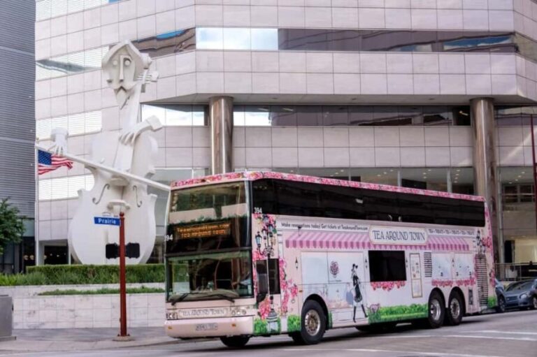 Houston: Tea Around Town® Afternoon Tea Bus Tour - Who Should Consider This Tour?