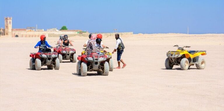 Hurghada: ATV Safari Tour, Camel Ride, and Desert Vibes - What to Expect From the Practical Side
