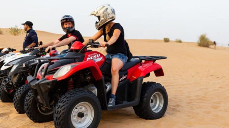 Hurghada: Guided Sunset Desert Safari Trip by Quad Bike - The Itinerary in Detail