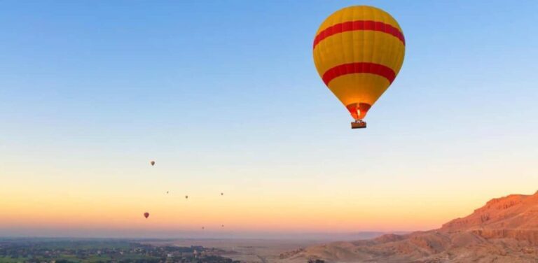 Hurghada: Luxor Hot Air Balloon Ride and Day Tour With Meals - What Travelers Say
