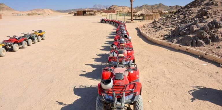Hurghada: Morning Quad Bike Tour, Camel Ride and Transfer - The Real Value in It
