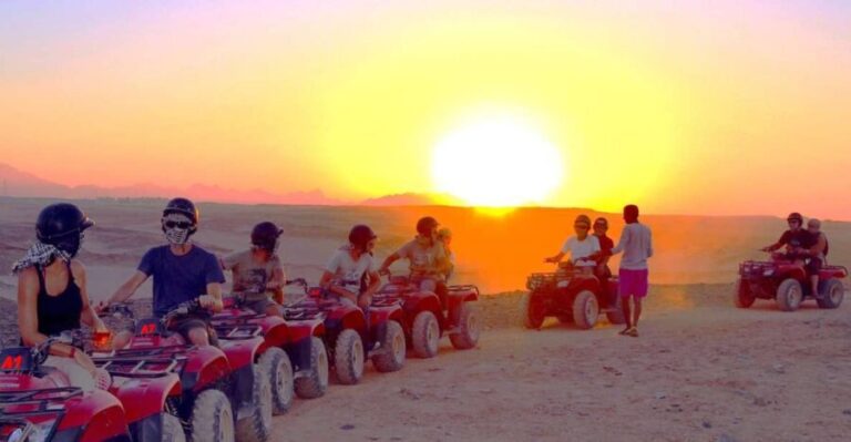 Hurghada: Quad Bike Tour of the Desert and Red Sea - The Different Options and Their Appeal
