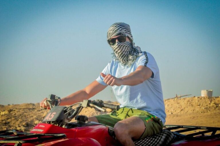 Hurghada: Sunrise Quad Bike, Camel and Oriental Breakfast - The Scenic Route and Stops