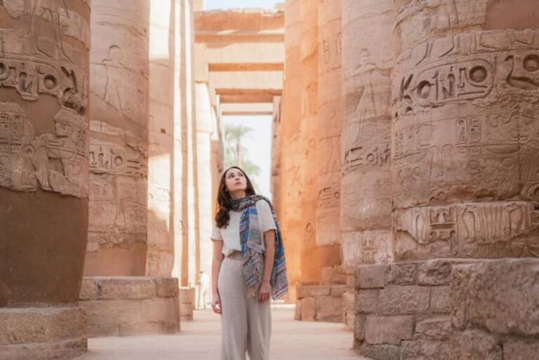 Hurghada: Valley of Kings Hatshepsut & Karnak Luxor Day Trip - Crossing the Nile: The East Bank and Karnak Temple