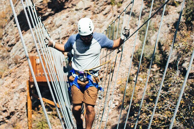 Idaho Springs Cliffside Zipline - The Route and Experience
