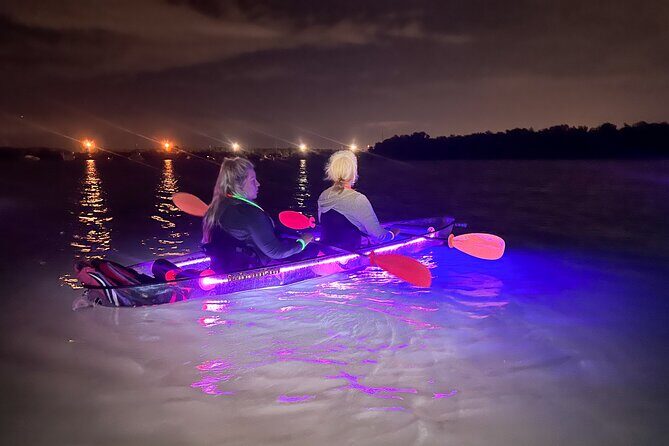 Illuminated Clear Kayak LED Glow Nights Paddle - The Itinerary: Breaking It Down