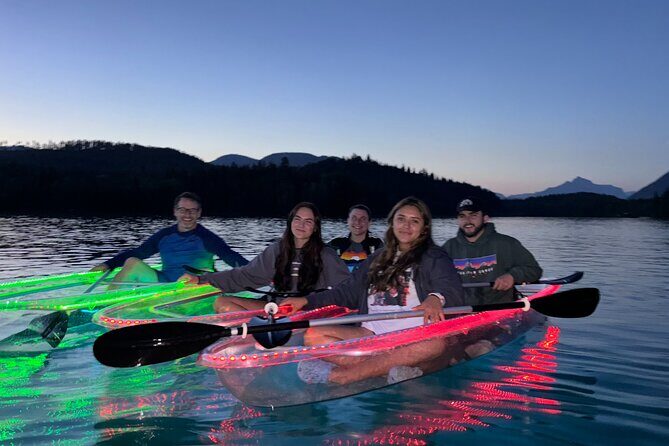 Illuminated Glass Kayak Sunset Tour//Whitefish, MT - Authentic Experiences & Guest Feedback