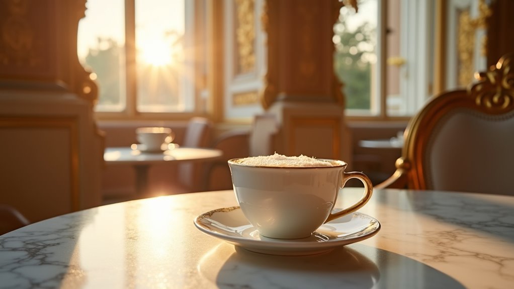 imperial palaces and coffee