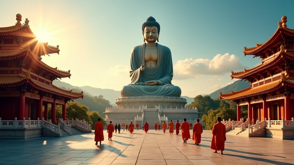 impressive taiwan buddhist complex
