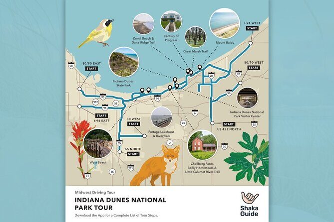 Indiana Dunes National Park Self-Guided Audio Tour - The Wetlands and Birding Trails