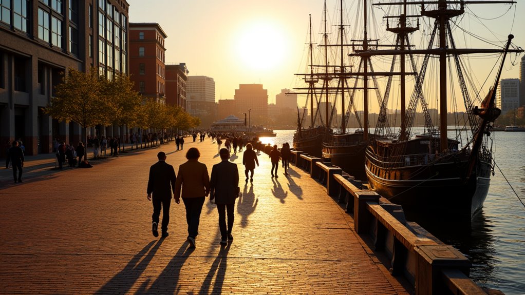 inner harbor waterfront exploration
