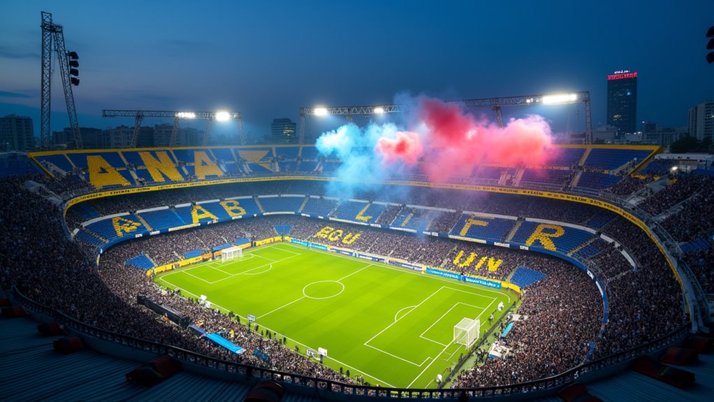 intense stadium legendary atmosphere