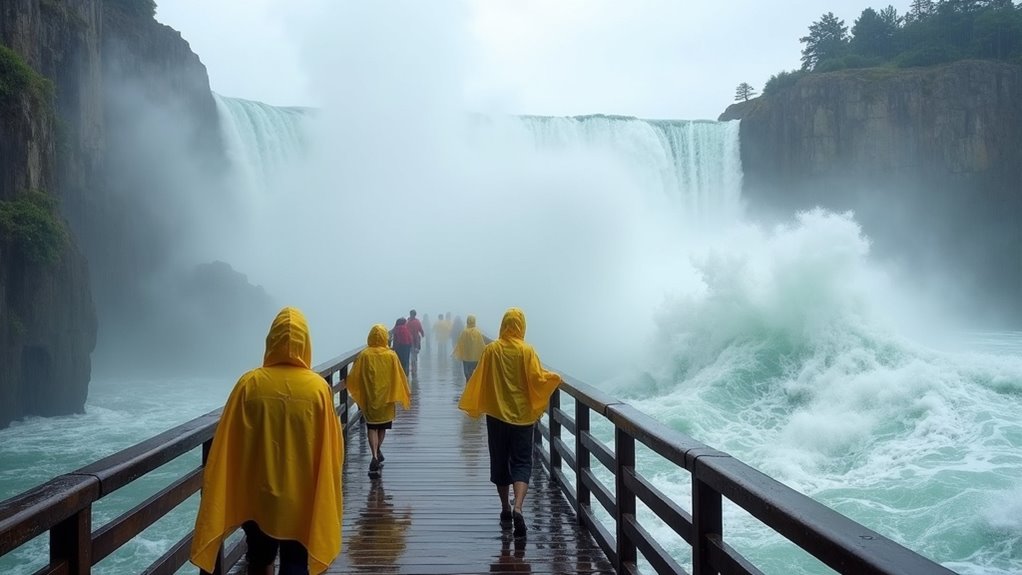 intense waterfall adventure experience