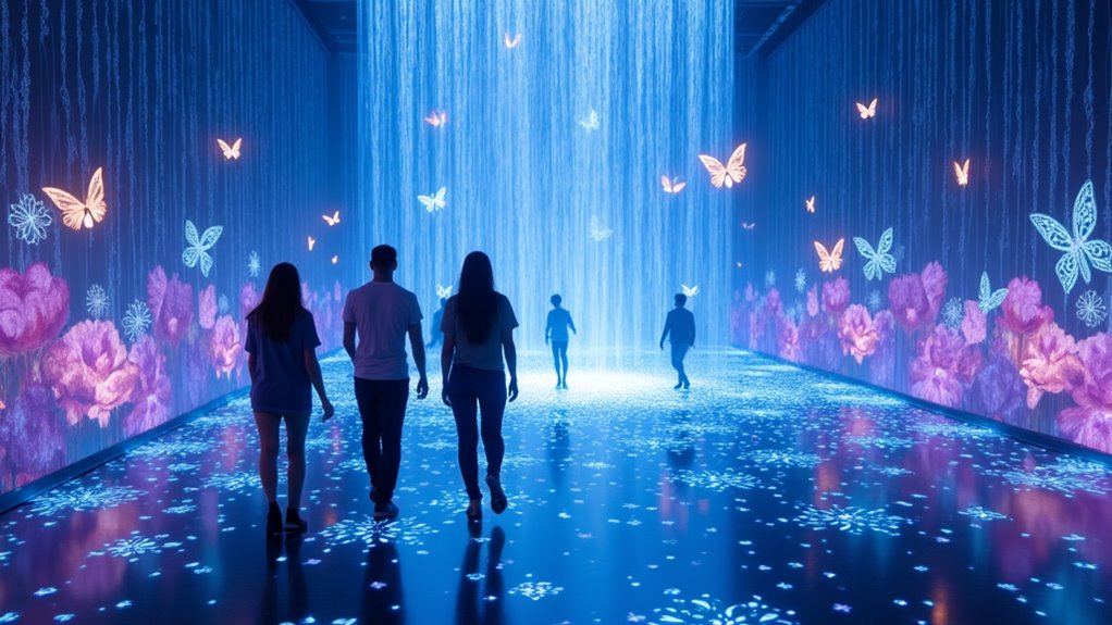 interactive digital art experience