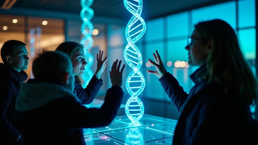interactive science exhibits and activities