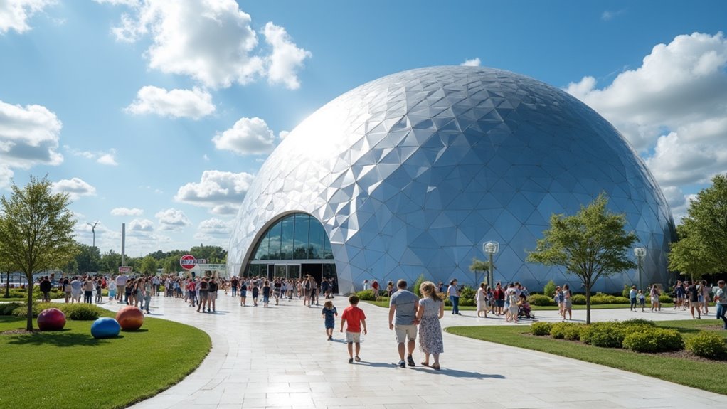 interactive science exhibits and attractions