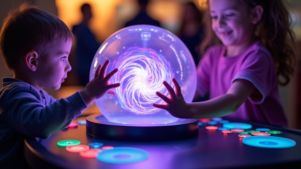 interactive science exhibits australia