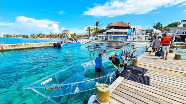 Isla mujeres: 100% transparent boat ride on board the boat - Pricing and Value
