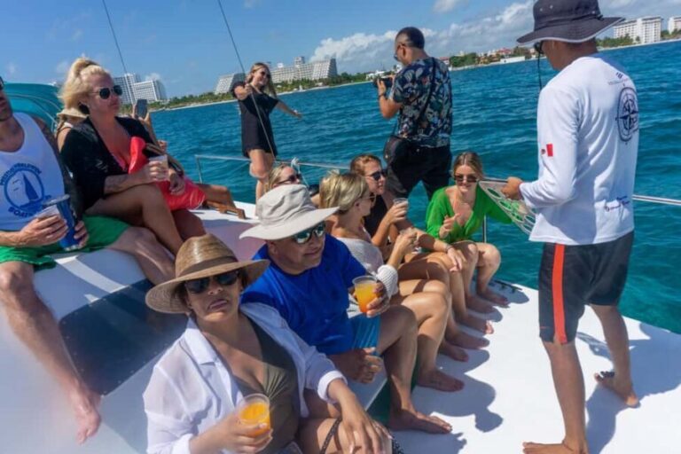 Isla Mujeres Catamaran Tour with Snorkeling & Open bar - What’s Included and What’s Not