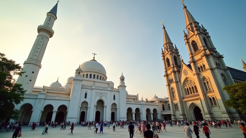 jakarta s religious landmark harmony