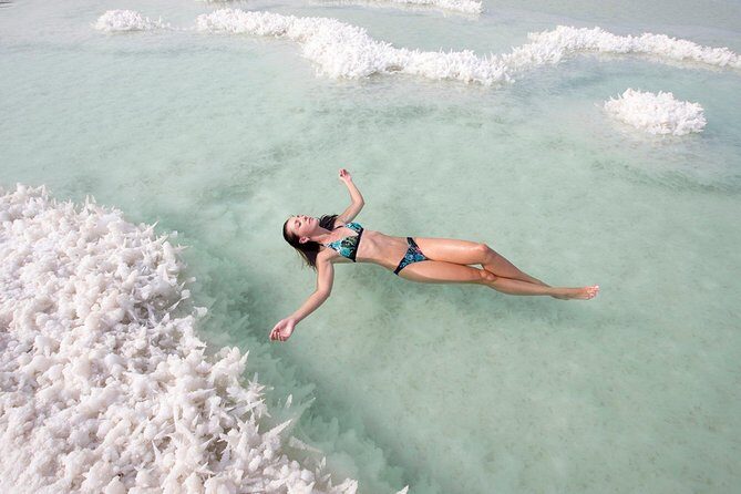 Jordan's Gems: Tour from Amman to Karak Castle & Dead Sea - Floating in the Dead Sea: A Natural Spa and Wellness Wonderland
