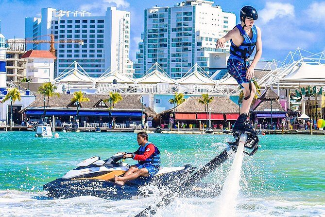 Jump in the air like a dolphin with the Flyboard extreme activity in Cancun - Who Should Consider This?