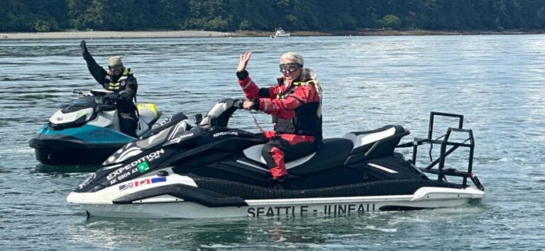 Juneau: 3-hour jet ski glacier view and whale watch - FAQ