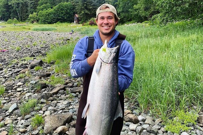 Juneau Shore Fishing Shuttle and Gear - The Sum Up