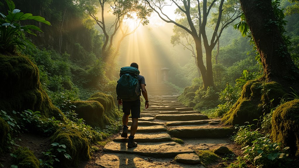 jungle trek to lost city
