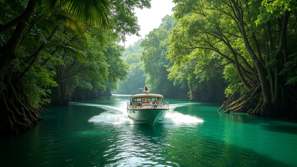 jungle waterway ancient temples