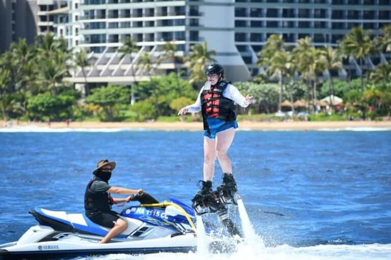 Kaanapali Beach: Jet Ski or Flyboard Rental Tours - The Jet Ski Experience: Power and Play