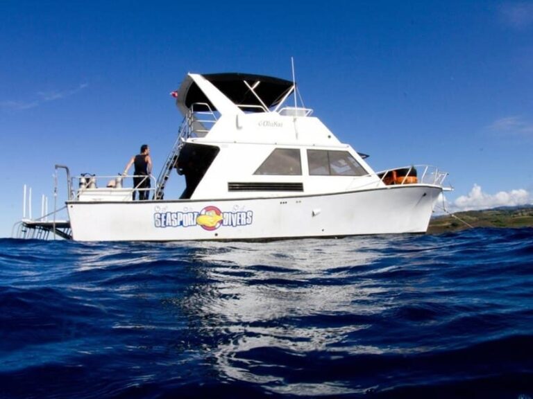 Kauai: 2 Tank Afternoon Dive - The Itinerary: What Does the Day Look Like?
