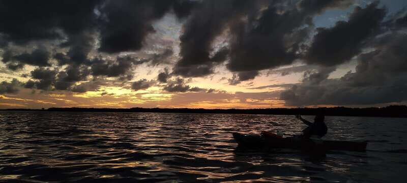 Kayak sunset cancun