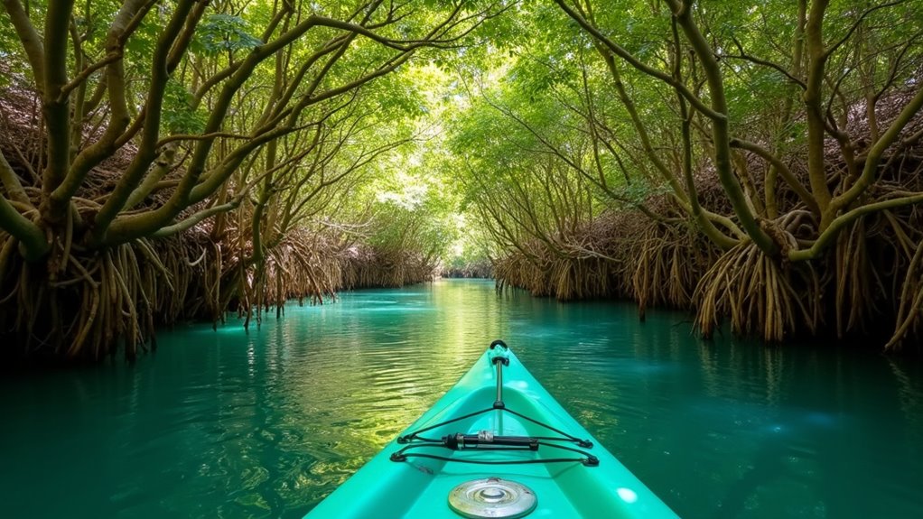 kayak mangrove ecosystem tours