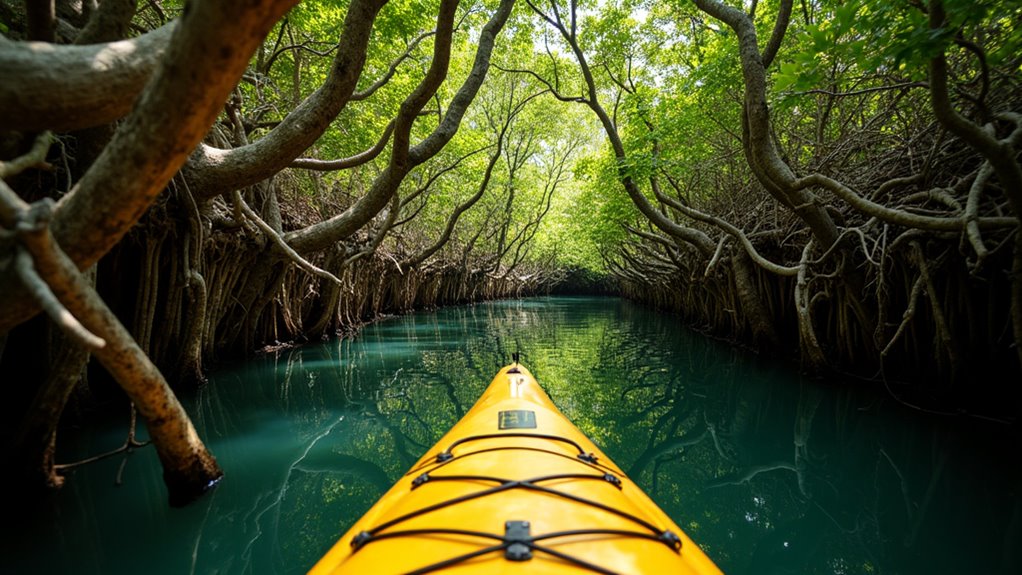 kayak mangrove tunnel adventures