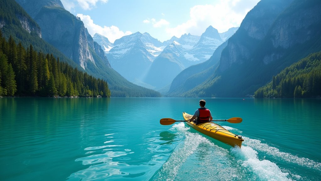 kayaking lake brienz adventures