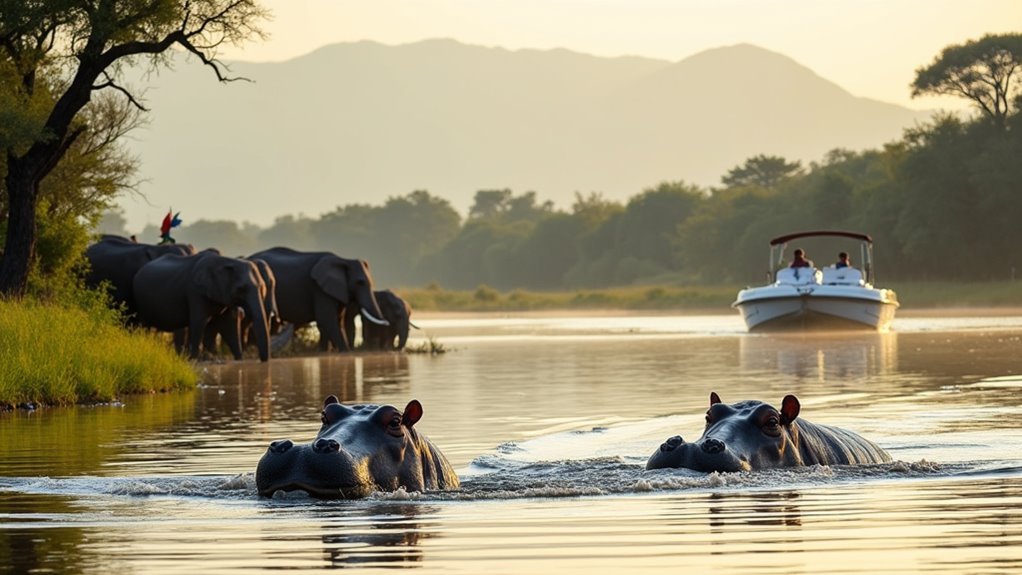 kazinga channel wildlife cruise