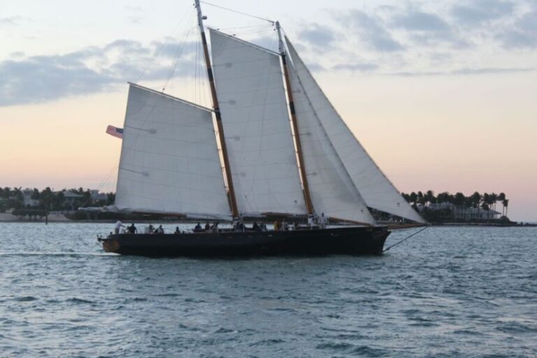 Key West: Schooner Full Moon Night Sail with Drinks - The Itinerary and What to Expect