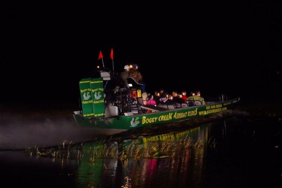 Kissimmee: Boggy Creek Airboats Adventures Night Tour Ticket