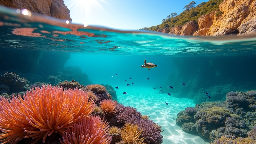 koalas and coral reefs